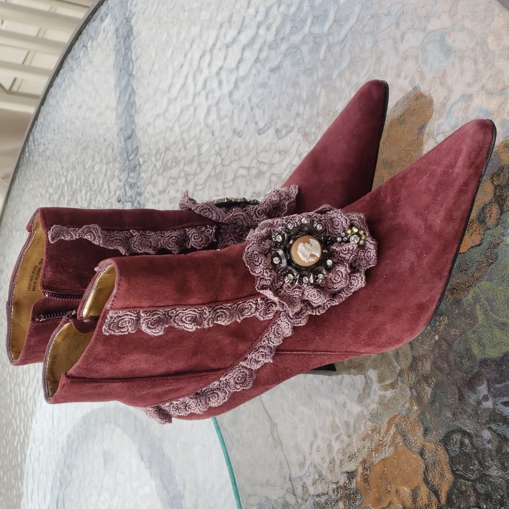 Hale Bob Cameo Ankle Boots
